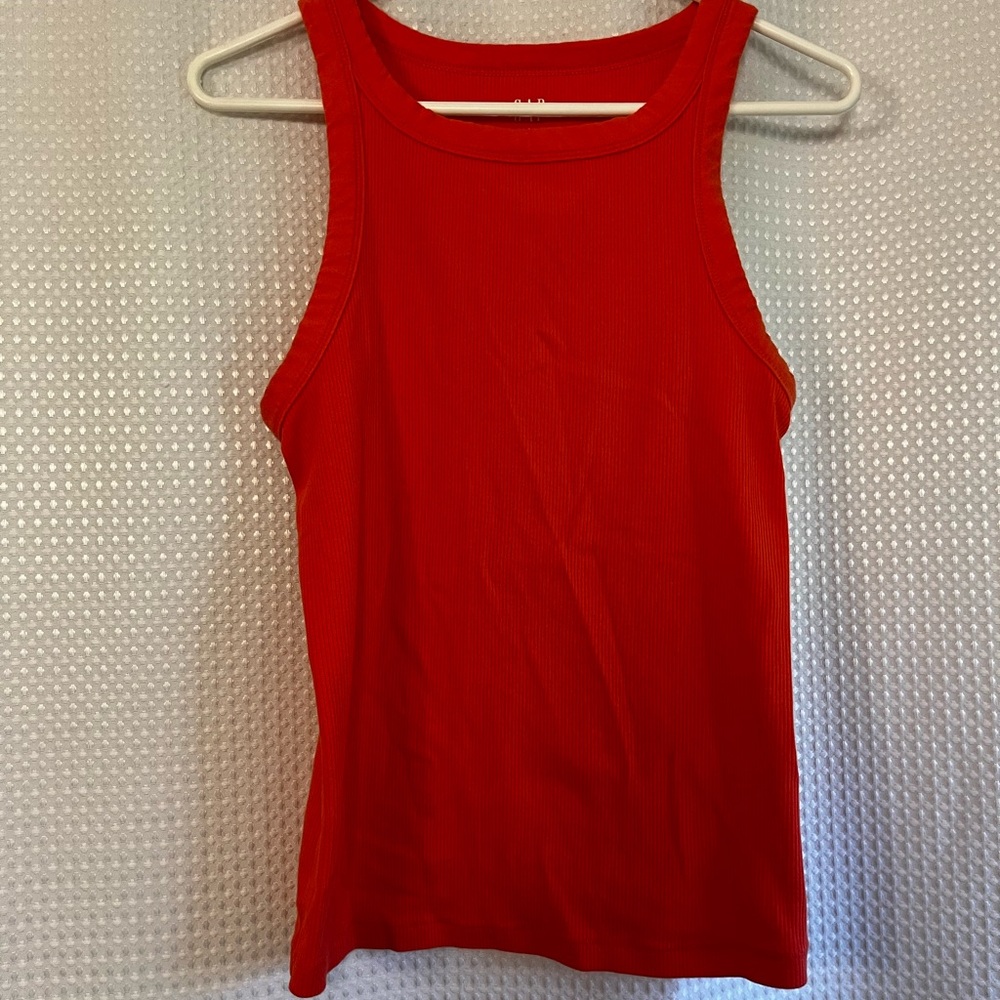 Gap Pink Ribbed Tank